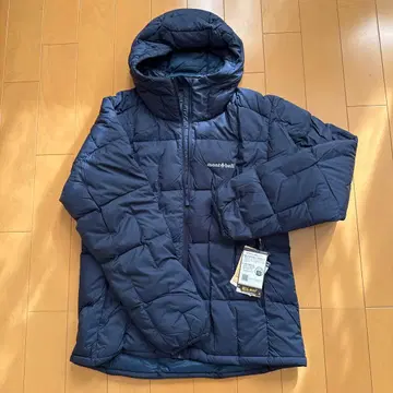 새상품 택 포함 몽벨 네쥬 다운 후드티 남성용 L 사이즈 네이비 컬러