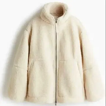 루즈 테디 자켓 H&M