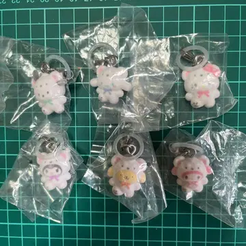 산리오 메지루시 액세서리 후와후와 스노우 풀 컴프