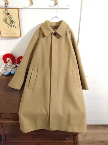 새상품급 Le Melange 롱 코트 울