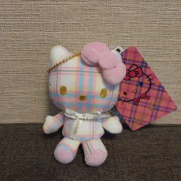 헬로키티 마스코트 컬렉션 타탄 화이트 199119-24