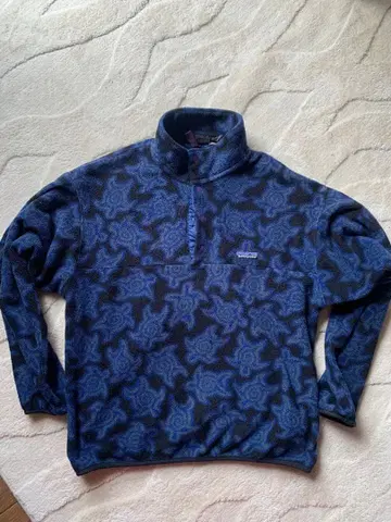 Patagonia 스냅T 90년대 거북이 패턴