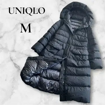 희귀 UNIQLO +J 질 샌더 울트라 라이트 다운 롱 블랙