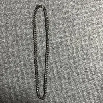 실버 로프 체인 목걸이