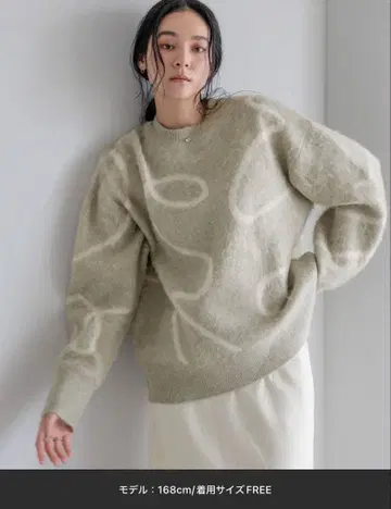 LOWRYS FARM 뉴앙스 라인 니트 풀오버 LS 600399