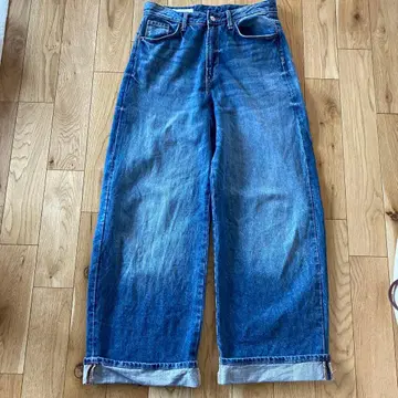 새상품급! ZARA 와이드 데님 36