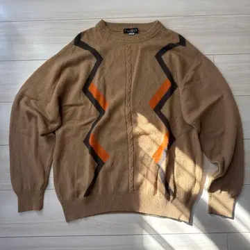 MeddFord 캐시미어 100% 니트 일본제 L 사이즈 빈티지