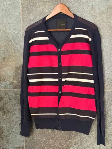 yoshio kubo 보더 가디건 사이즈 2