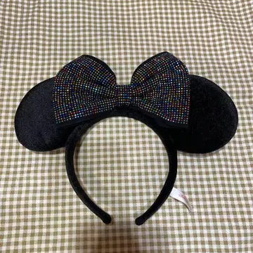 Disney 디즈니 머리띠 미니 리본 반짝반짝