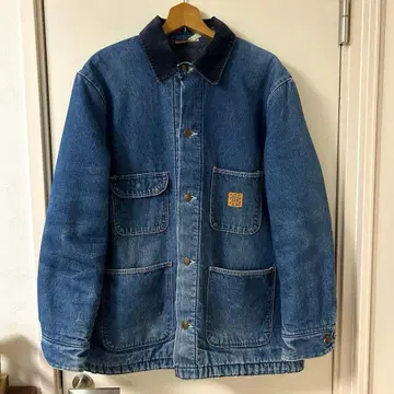 70s-80s BIG BEN 데님 커버올 담요 안감 USA제