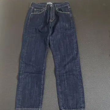 CLR DENIM 다크 블루 스트레이트 데님 38