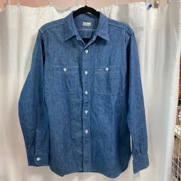 [ 새상품급 ] 웨어하우스 샴브레이 셔츠