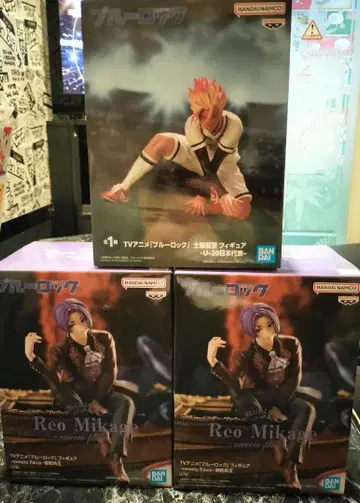 블루 록 피규어 3개 묶음 판매