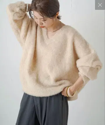 omekashi 루프얀 롱 니트