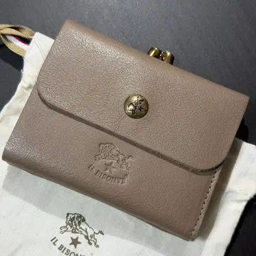 [ 미사용 새상품 ] 일비종떼 이단 접이식 가마구치 지갑 그레이