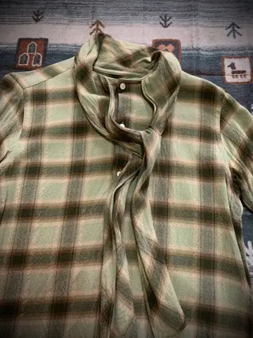 랄프 로렌 스카프 칼라 셔츠