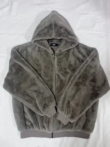 AZUL BY MOUSSY B-HEAT 인조 모피 후디 블루종