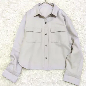 820 저스길리티 크롭 울라이크 셔츠 상의 긴팔