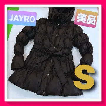 j1 JAYRO 리얼 다운 자켓 S 사이즈 블랙 셔링