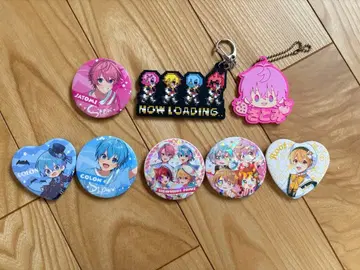 스토푸리 키링 & 캔뱃지 8개 세트