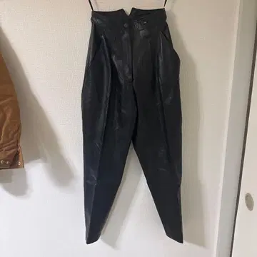 여성용 가죽 팬츠 양가죽