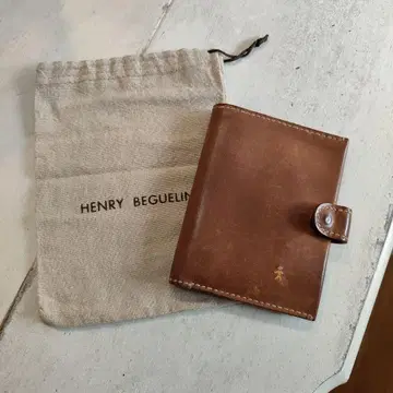 HENRY BEGUELIN 브라운 접이식 지갑
