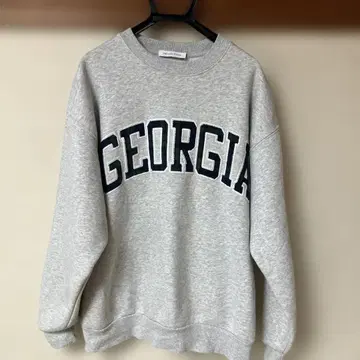 로고 안감 기모 트레이닝복 그레이 L