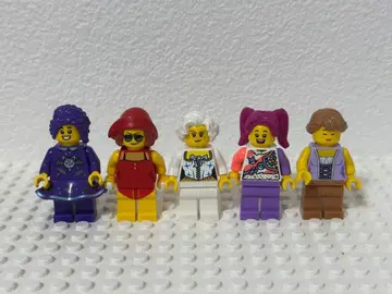 [레고] 미니 피규어 여아 5체 묶음 판매