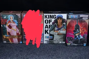 원피스 피규어 세트 3개 쿠잔, 사보, 비비