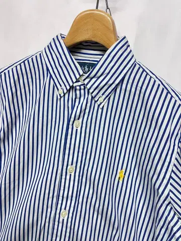 랄프 로렌 classic fit B/D 반팔 셔츠 스트라이프 S