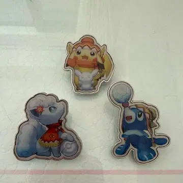 포켓몬 배지 브로치 핀즈 삿포로 한정판