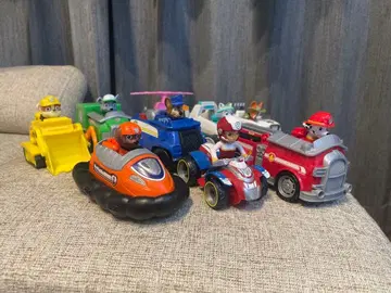 퍼피 구조대 액션카 세트 9체 묶음 판매