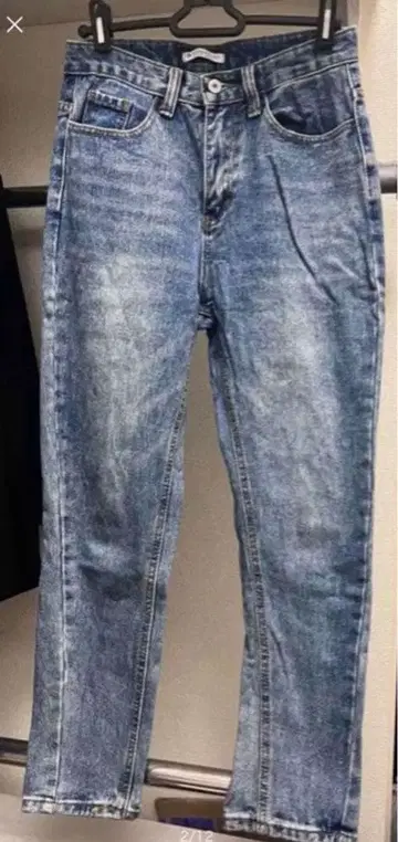 CLASSICALELF 데님 팬츠 블루 L 스트레이트 라이트