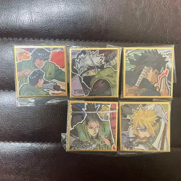 NARUTO 돌풍전 콩가샤 색지 5종 세트