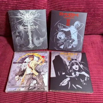 데스노트 사운드 트랙 4장 세트 새상품급 DEATHNOTE 레어