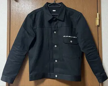 SEQUEL 데님 자켓 블랙 S 후지와라 히로시