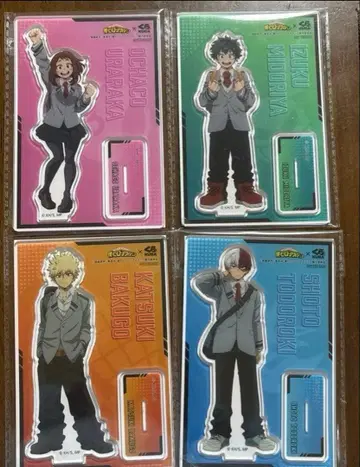 나의 히어로 아카데미아 쿠라스시 아크릴 스탠드 4개 세트