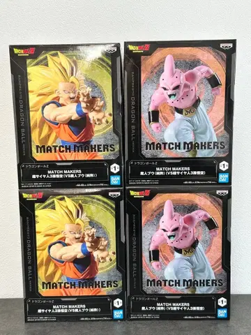 드래곤볼 MATCH MAKERS 피규어 4체 세트