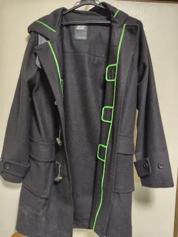 55DSL 더플 코트 M 블랙