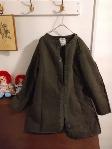 올리브 그린 밀리터리 자켓