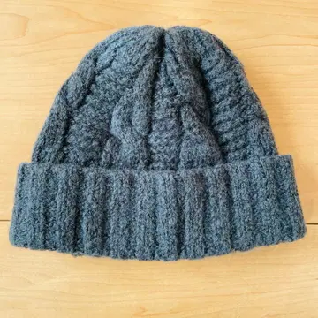 니트 모자 / 그레이 / CA4LA