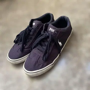 Polo 다크 퍼플 캐주얼 스니커즈
