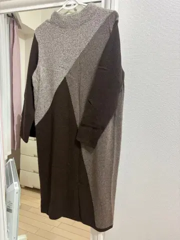 Nature's 야크 100% 원피스 하이넥