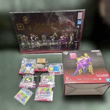 죠죠 월드 제일복권 E상 죠르노 죠바나 + 하위상 세트