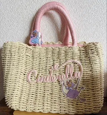 신데렐라 수지 & 파라 자수 2way 바스켓백