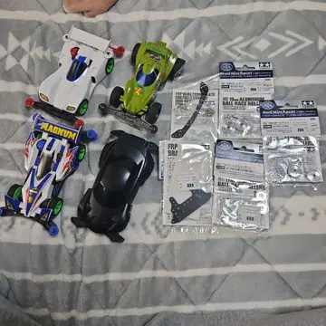 미니 사륜구동 4대 + 부품 세트