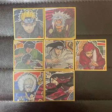 NARUTO 돌풍전 콩가샤 색지 7개 세트