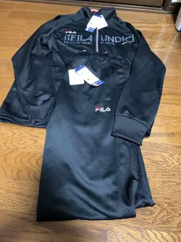 FILA 블랙 저지 상하의 세트 새상품