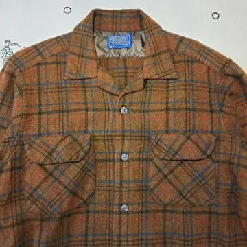 60s pendleton 보드 셔츠 플랩 서해안