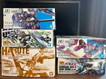 HG 건담 프라모델 세트 5종